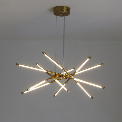 Rotatable LED Ceiling fixture Chandelier