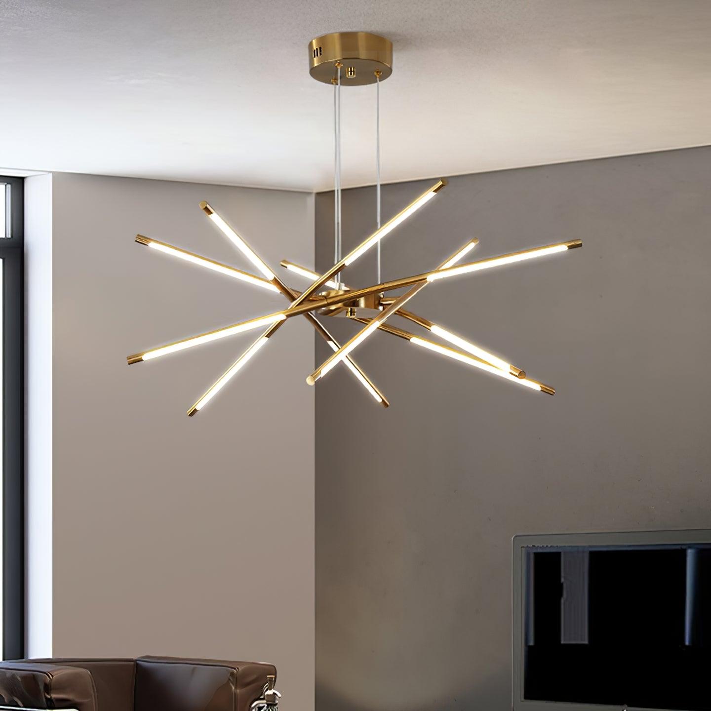 Rotatable LED Ceiling fixture Chandelier