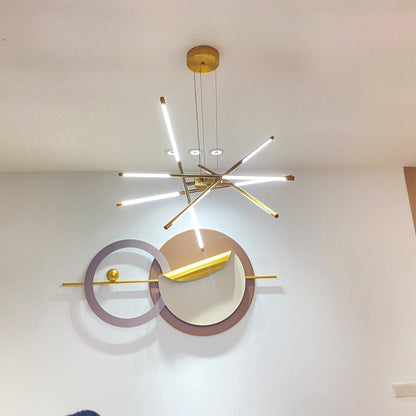 Rotatable LED Ceiling fixture Chandelier