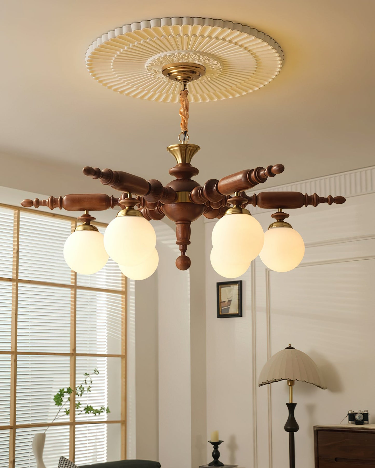 Rotating Stick Pendant light Chandelier