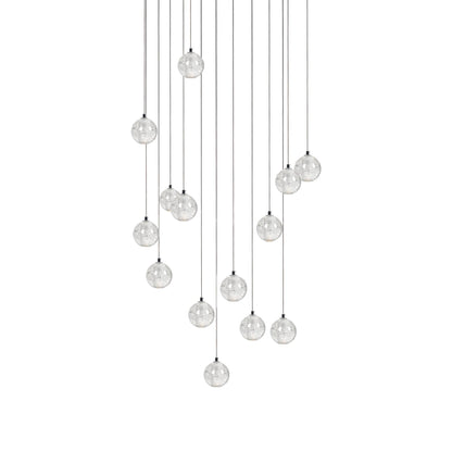 Crystal Bubbles balls Hanging light Pendant Lamp