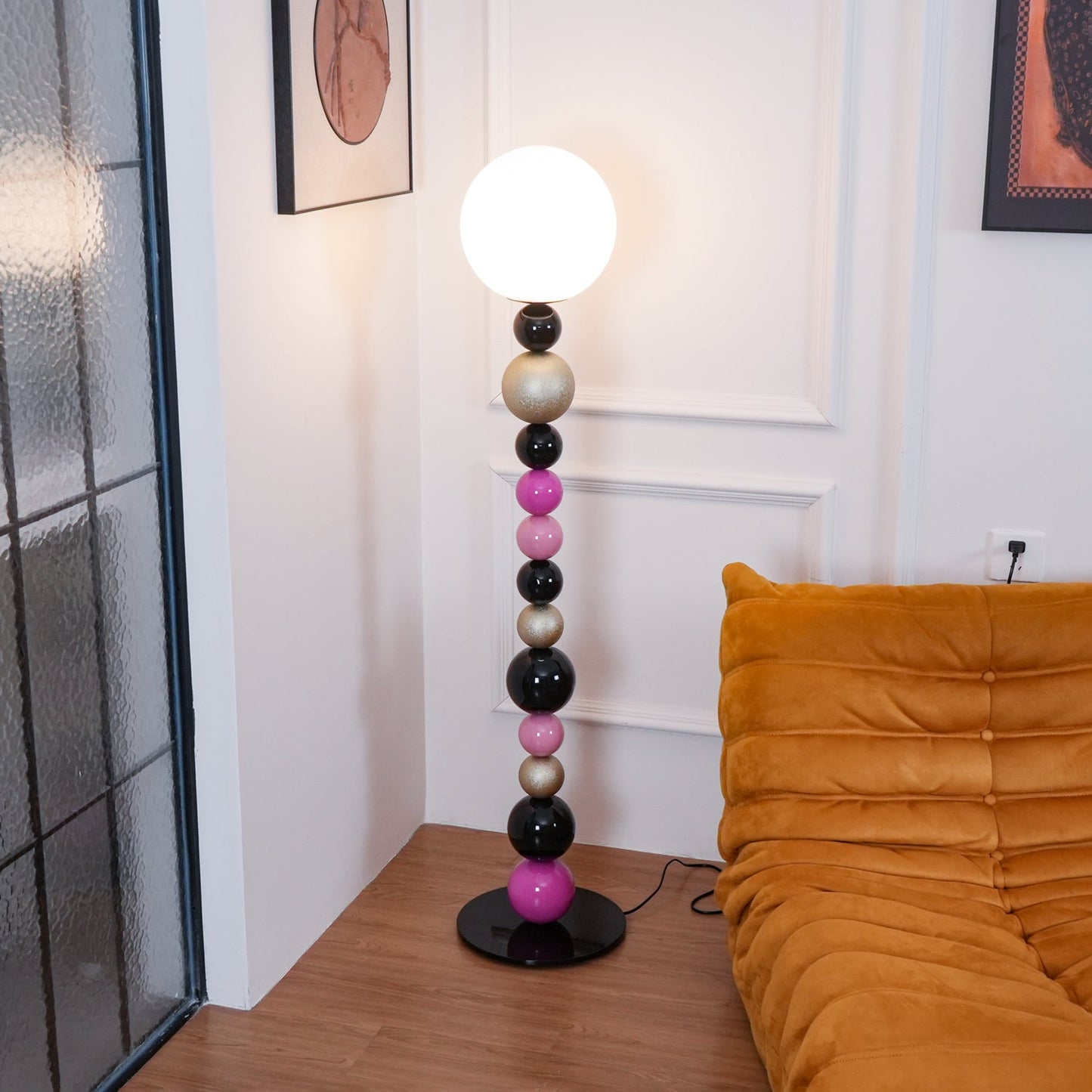 Round Balls Stacking Floor-standing Lamp Floor Lamp