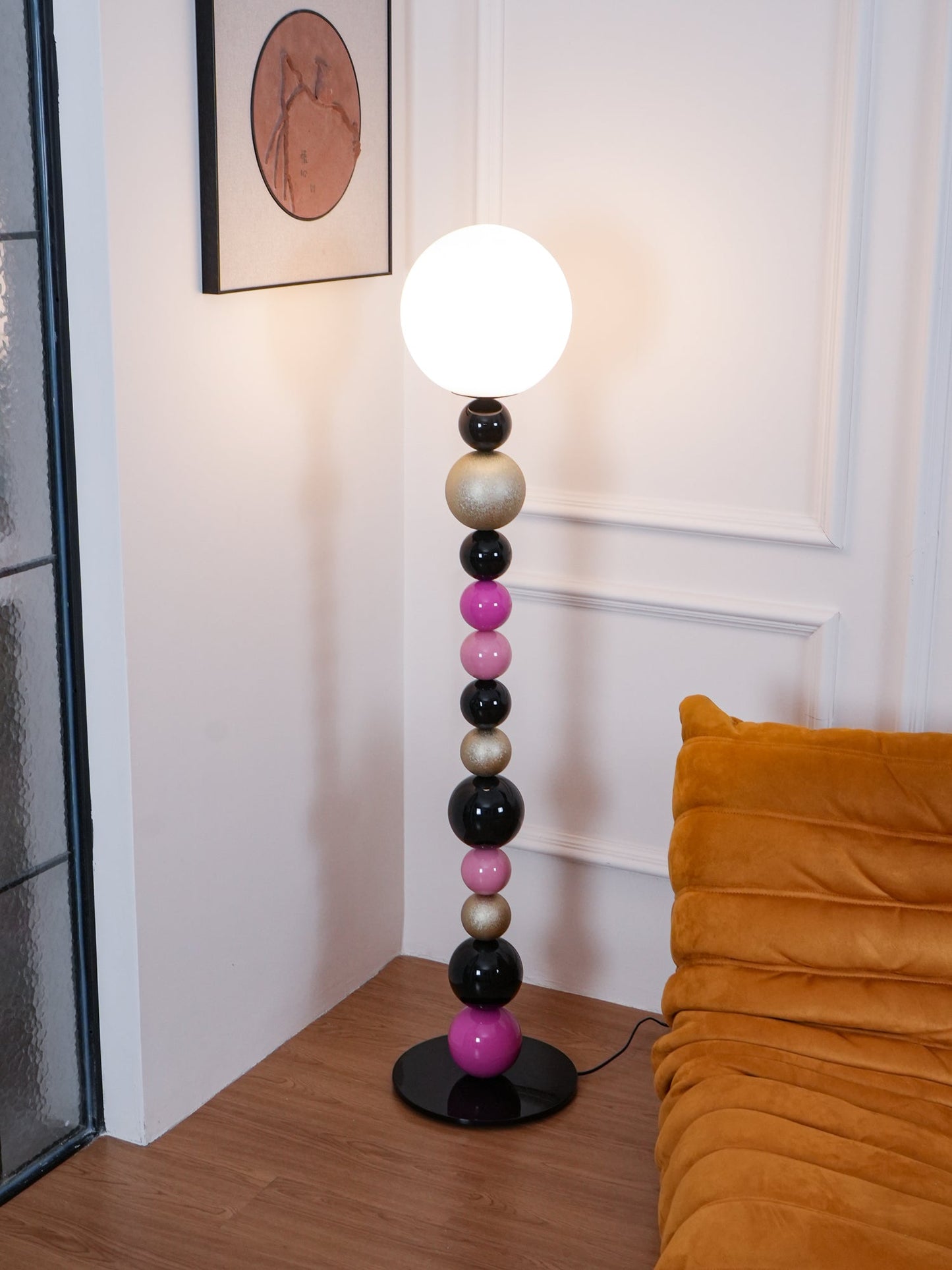 Round Balls Stacking Floor-standing Lamp Floor Lamp