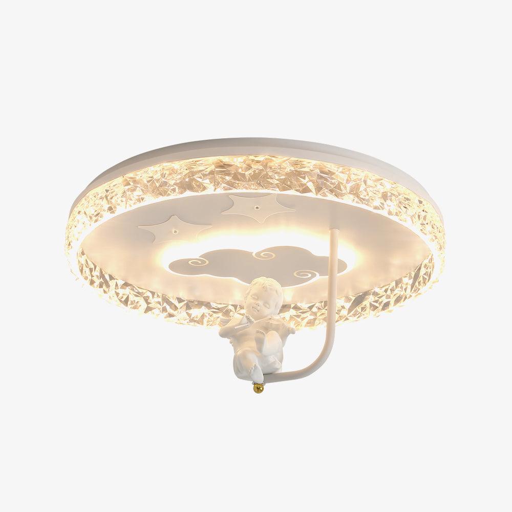 Round Carousel Children's Overhead fixture Ceiling Lamp