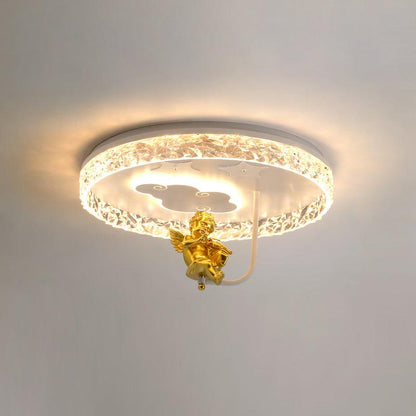 Round Carousel Children's Overhead fixture Ceiling Lamp