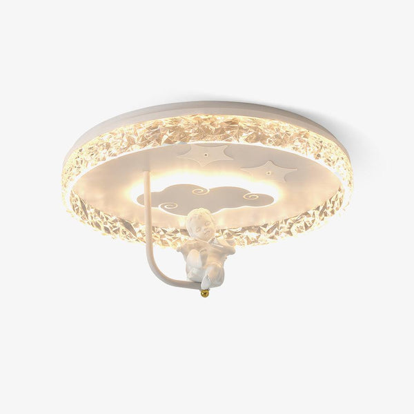 Round Carousel Children's Overhead fixture Ceiling Lamp