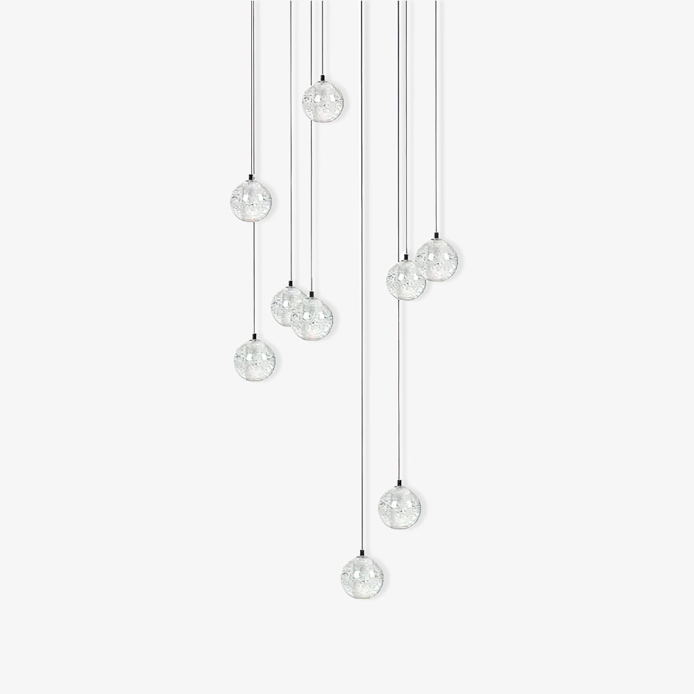 Crystal Bubbles balls Hanging light Pendant Lamp