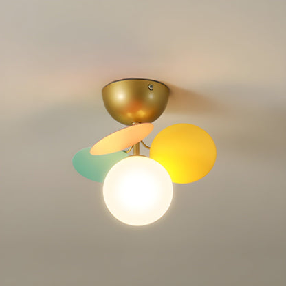 Round Macaron Overhead light Ceiling Lamp