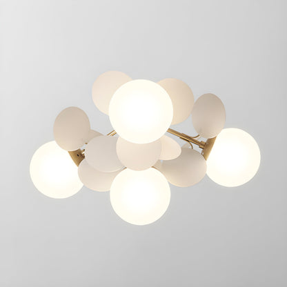 Round Macaron Overhead light Ceiling Lamp