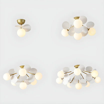 Round Macaron Overhead light Ceiling Lamp