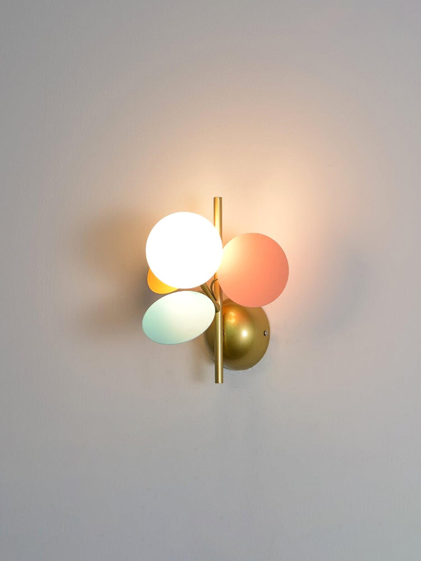 Round Macaron Wall sconce Wall Lamp