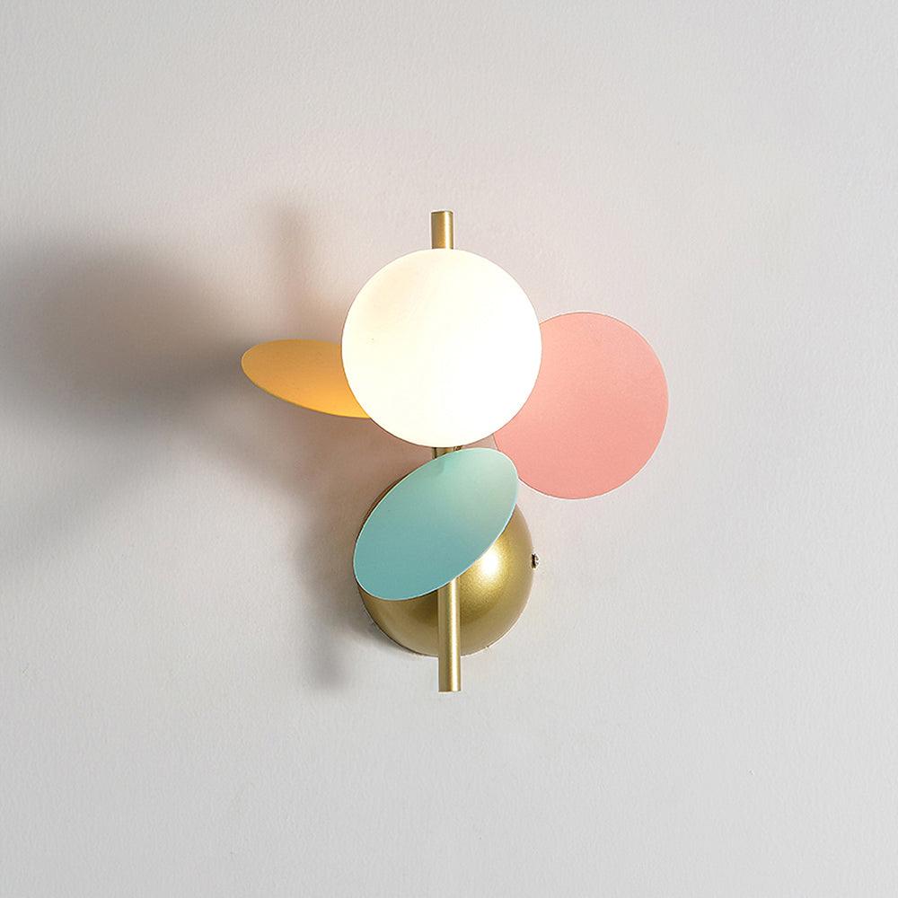 Round Macaron Wall sconce Wall Lamp