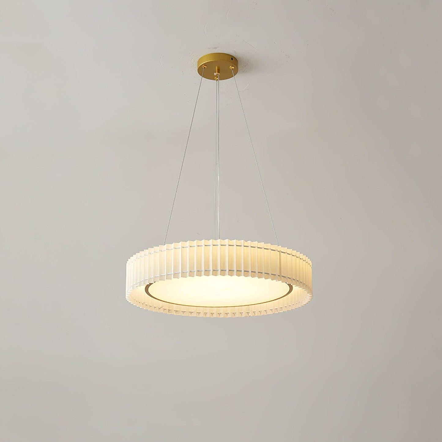 Round Pleated Houselight Pendant Lamp