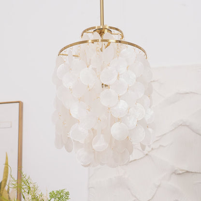 Round Shell Pendant light Chandelier