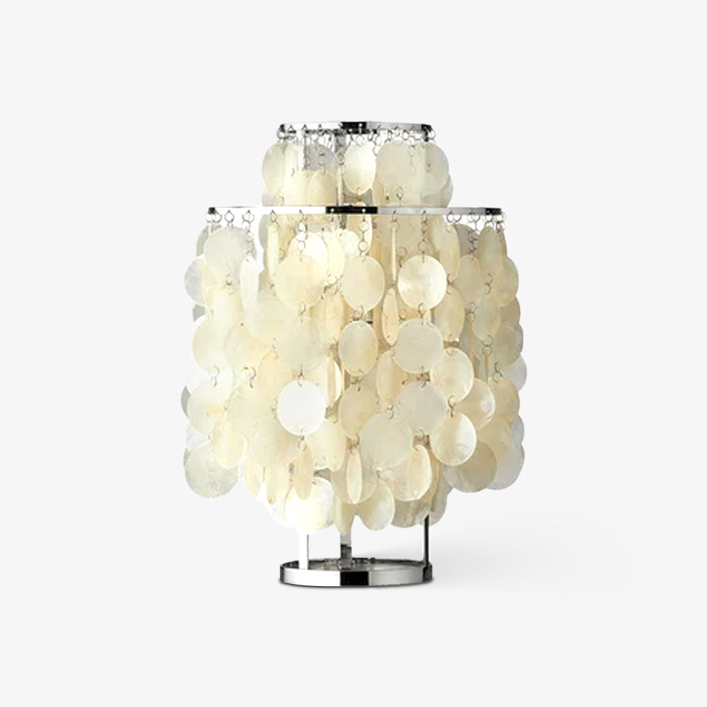 Round Shell Bedside lamp Table Lamp