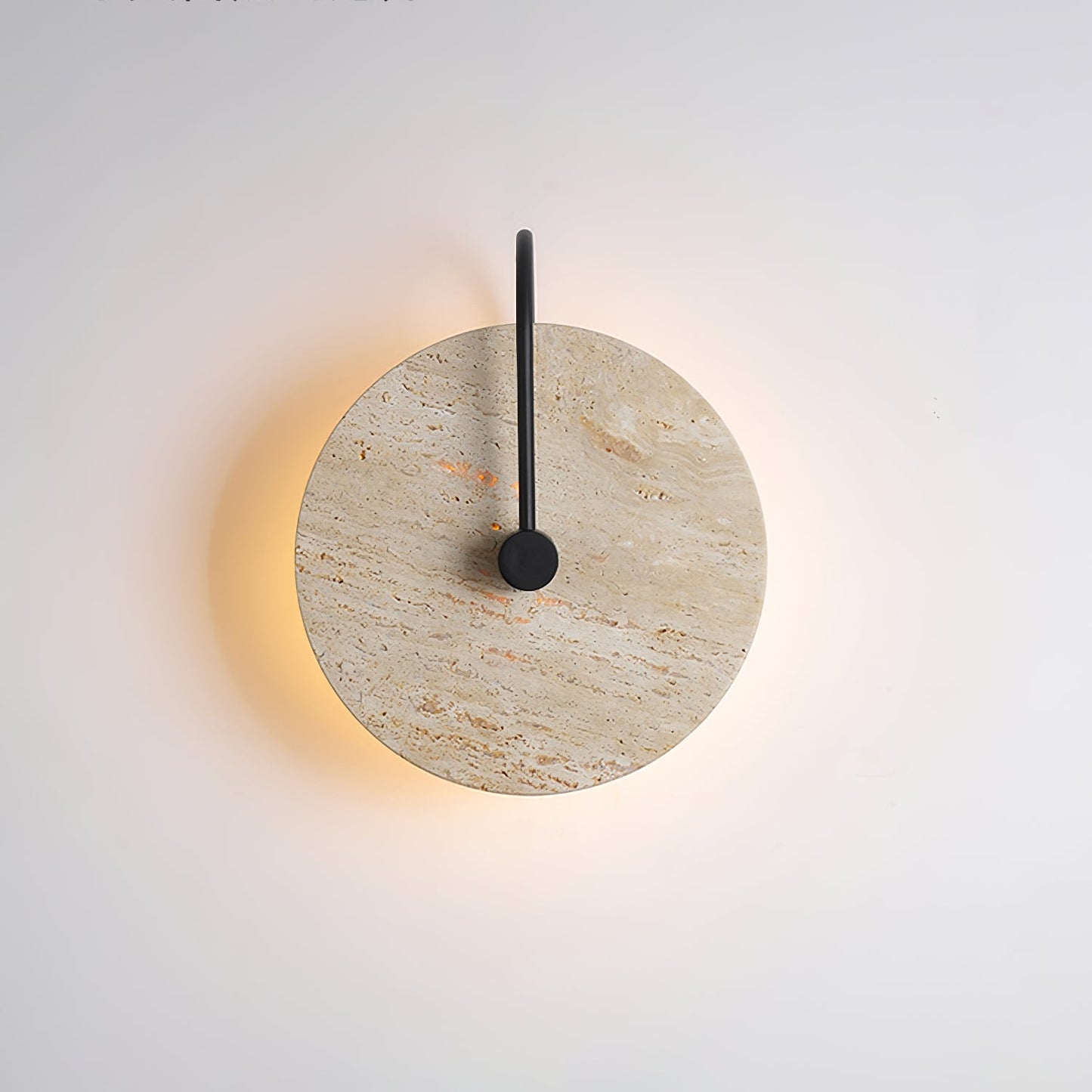 Round Travertine Lamp bracket Wall Lamp