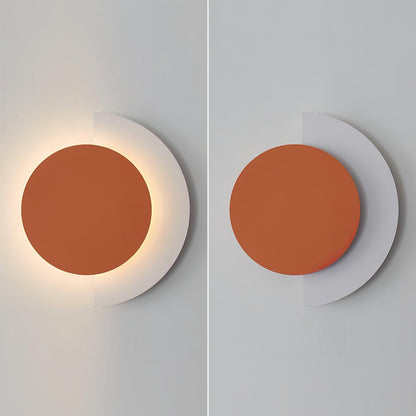 Rounded Abstract Art Lamp bracket Sconce