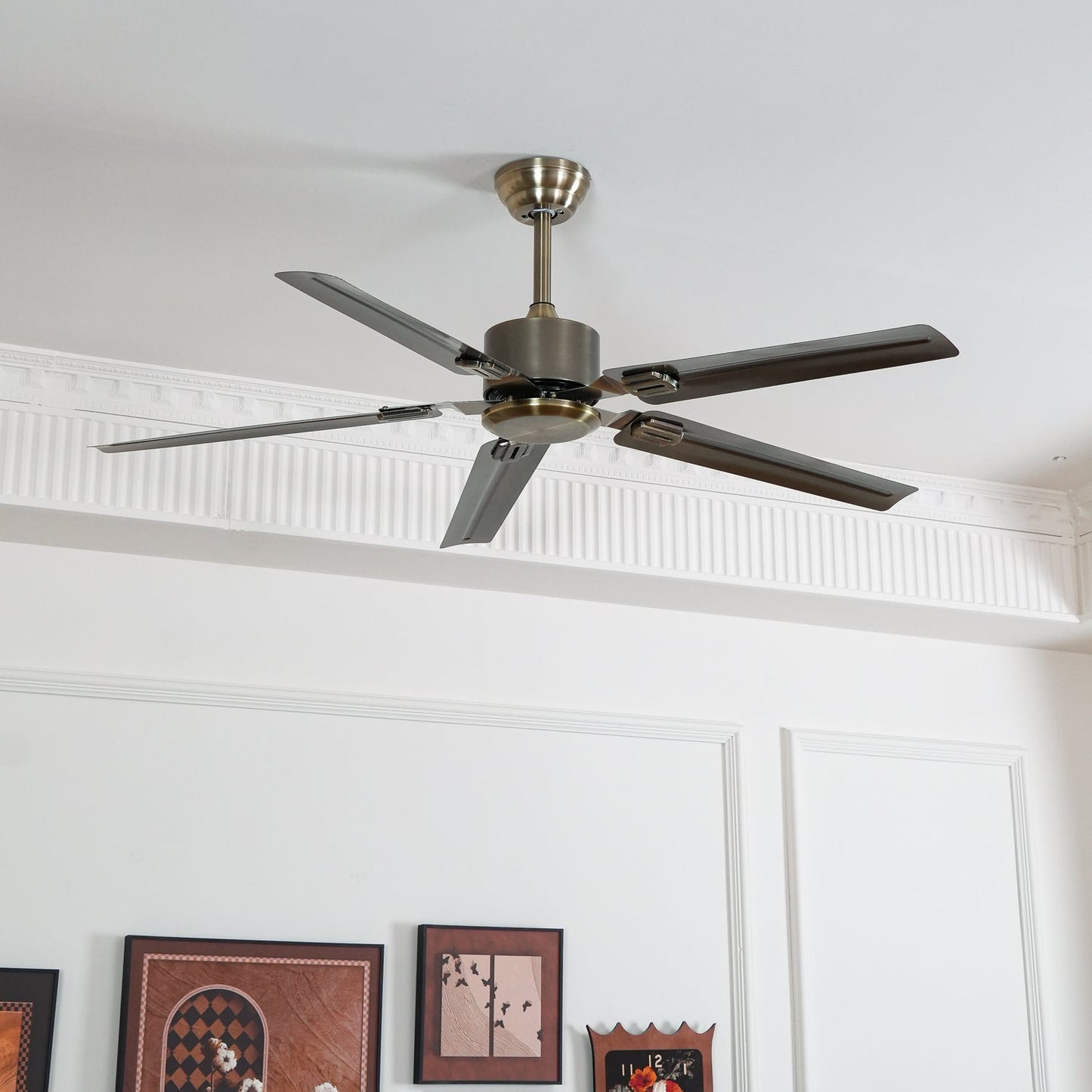 Rozzen Ceiling-mounted light Ceiling Fan 52″