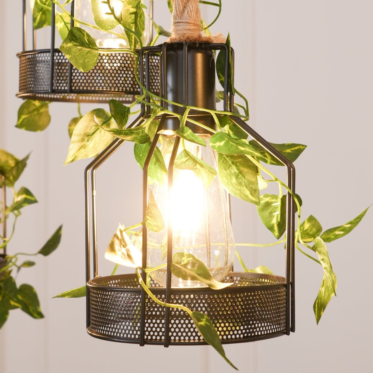 Rustic Wooden Pendant light Chandelier