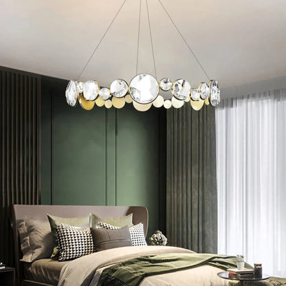 Diamante Crystal Ceiling Light Fixture