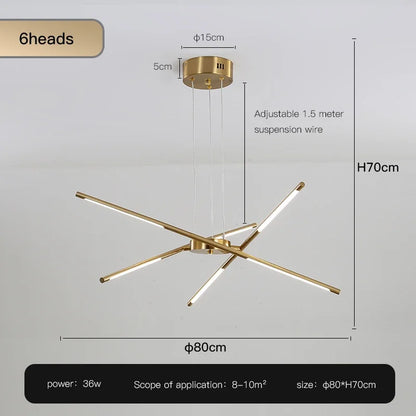 Modern LED Ceiling Light Fixture