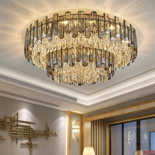 Venice 2-Tier Crystal Chandelier