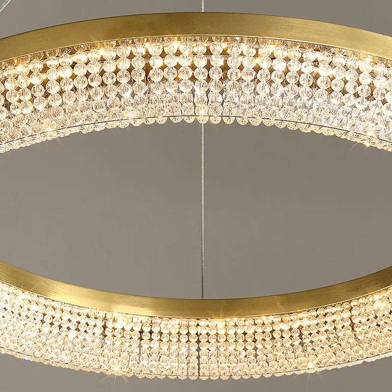 Bergamo 3-Tier Crystal Chandelier Light