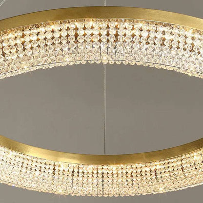 Bergamo 3-Tier Crystal Chandelier Light