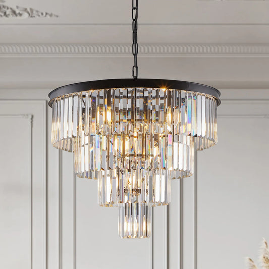 23.6" Gio Crystal Chandelier