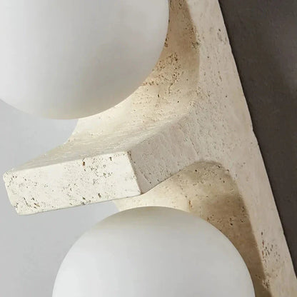 Natural Travertine Modern Wall Lights