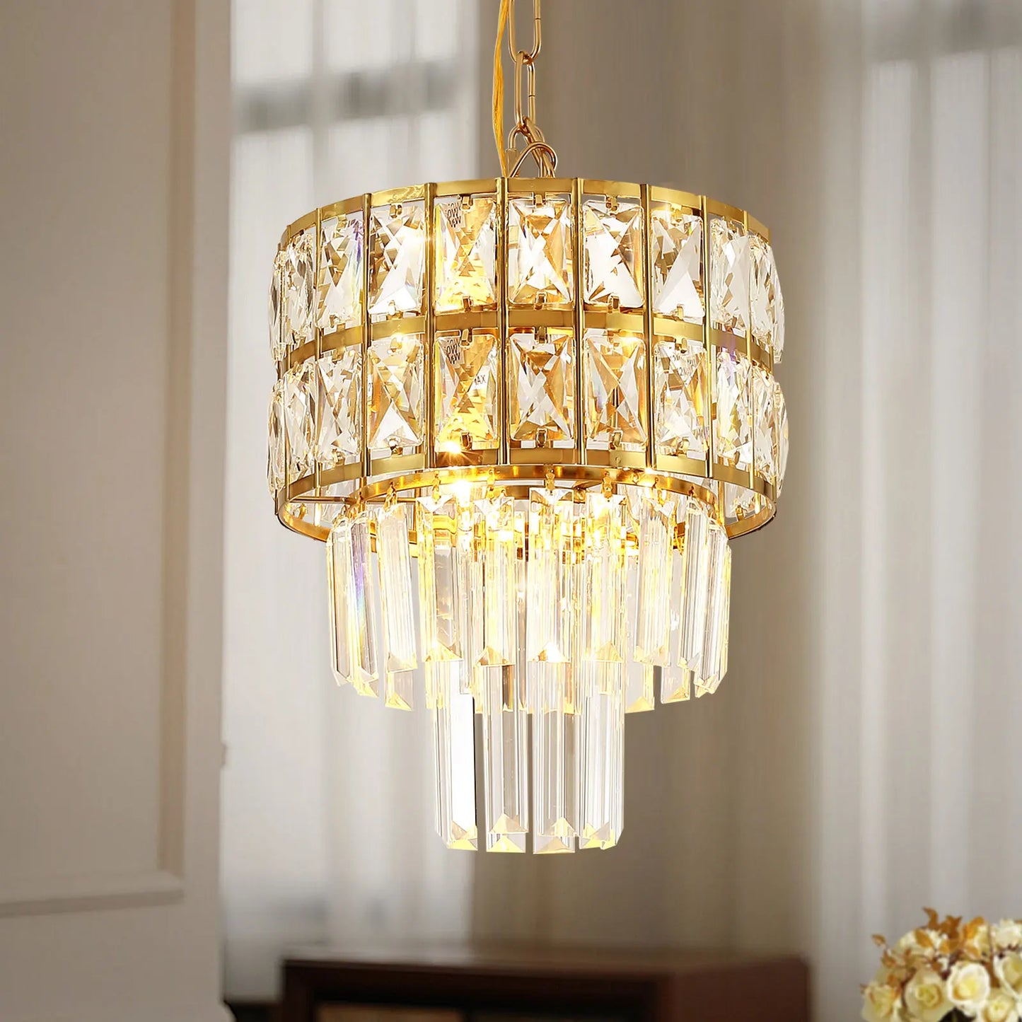 Gio Crystal Kitchen Pendant Light