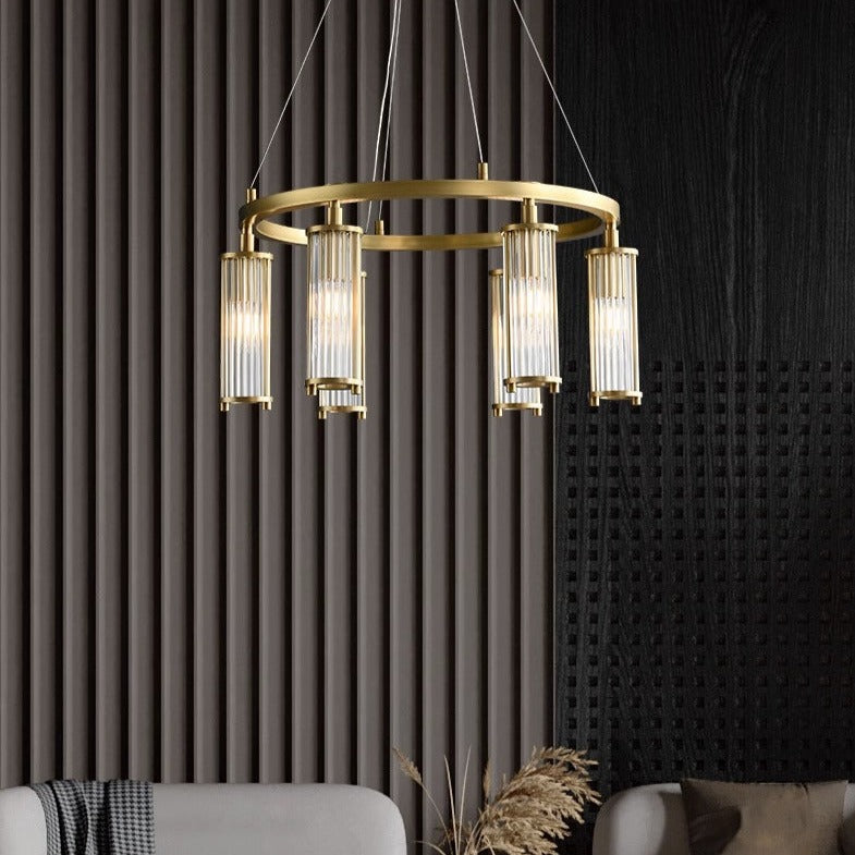 Palermo 6-Light Modern Chandelier For Living Room