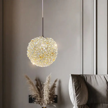 El Sol Crystal Pendant Light