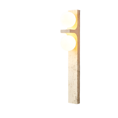 Natural Travertine Modern Wall Lights