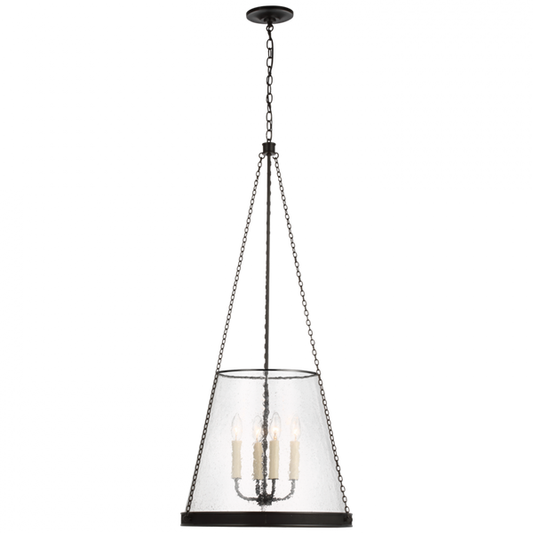 Pendant, 4-Light, Bronze, 40.75"H (S 5182BZ-CG CU3CN)