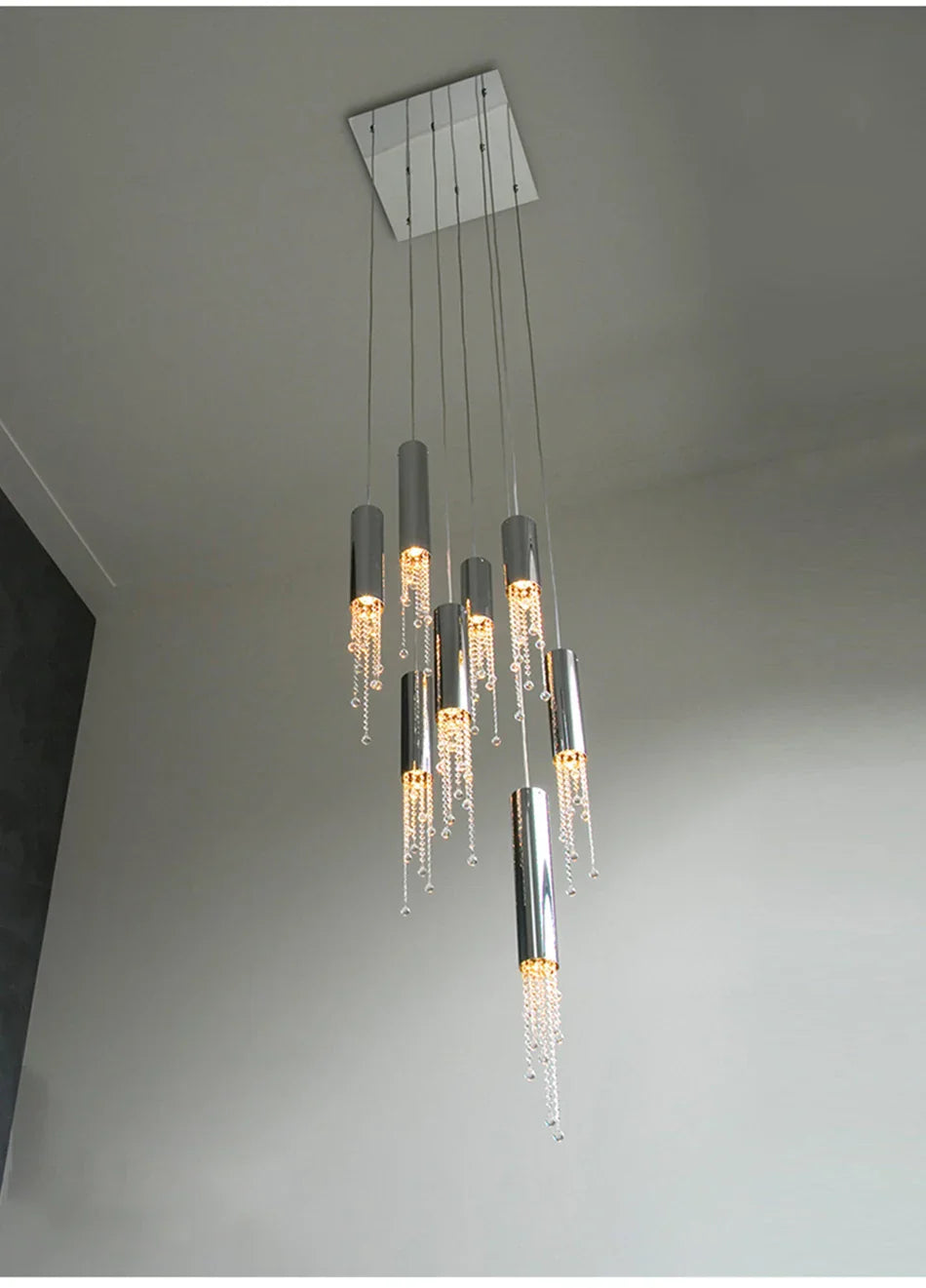 Canali Modern Crystal Pendant Chandelier