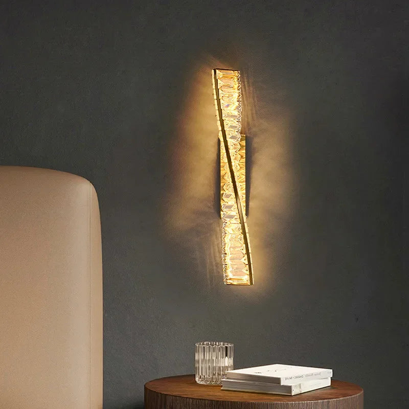 Bacci Crystal Wall Sconce