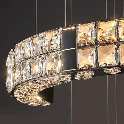 Bacci 40" Crystal Chandelier