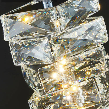 Bacci Crystal Pendant Light Fixture