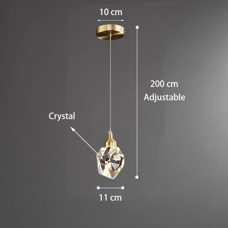 Diamante Crystal Pendant Lights