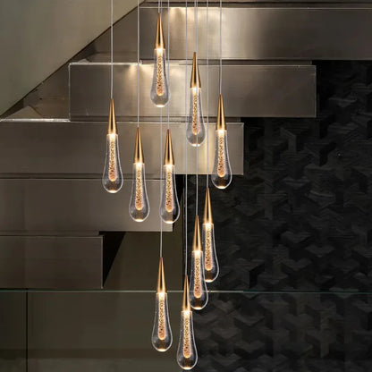 Pendant Light Fixture For Stairwell