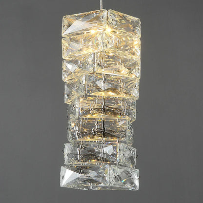 Bacci Crystal Pendant Light Fixture