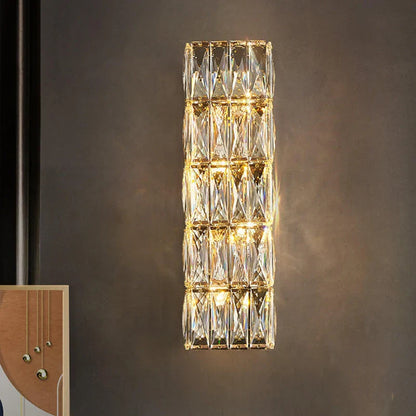 Bacci Crystal Wall Sconce