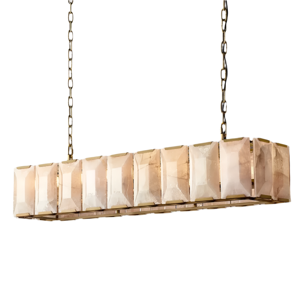 Villano Calcite Crystal Dining Room Chandelier