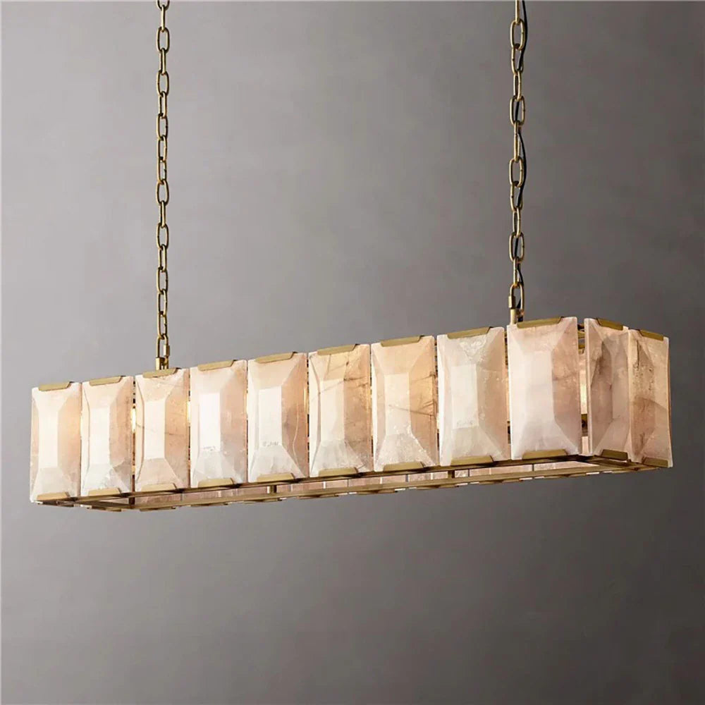 Villano Calcite Crystal Dining Room Chandelier