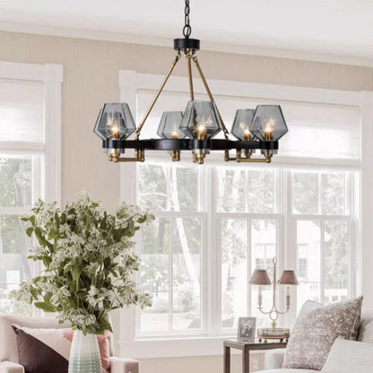 Retro American Pendant Chandelier Light Fixture