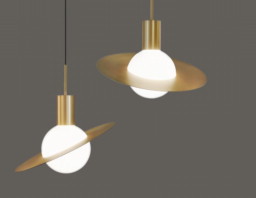 Saturne Crown Suspensions Lamp