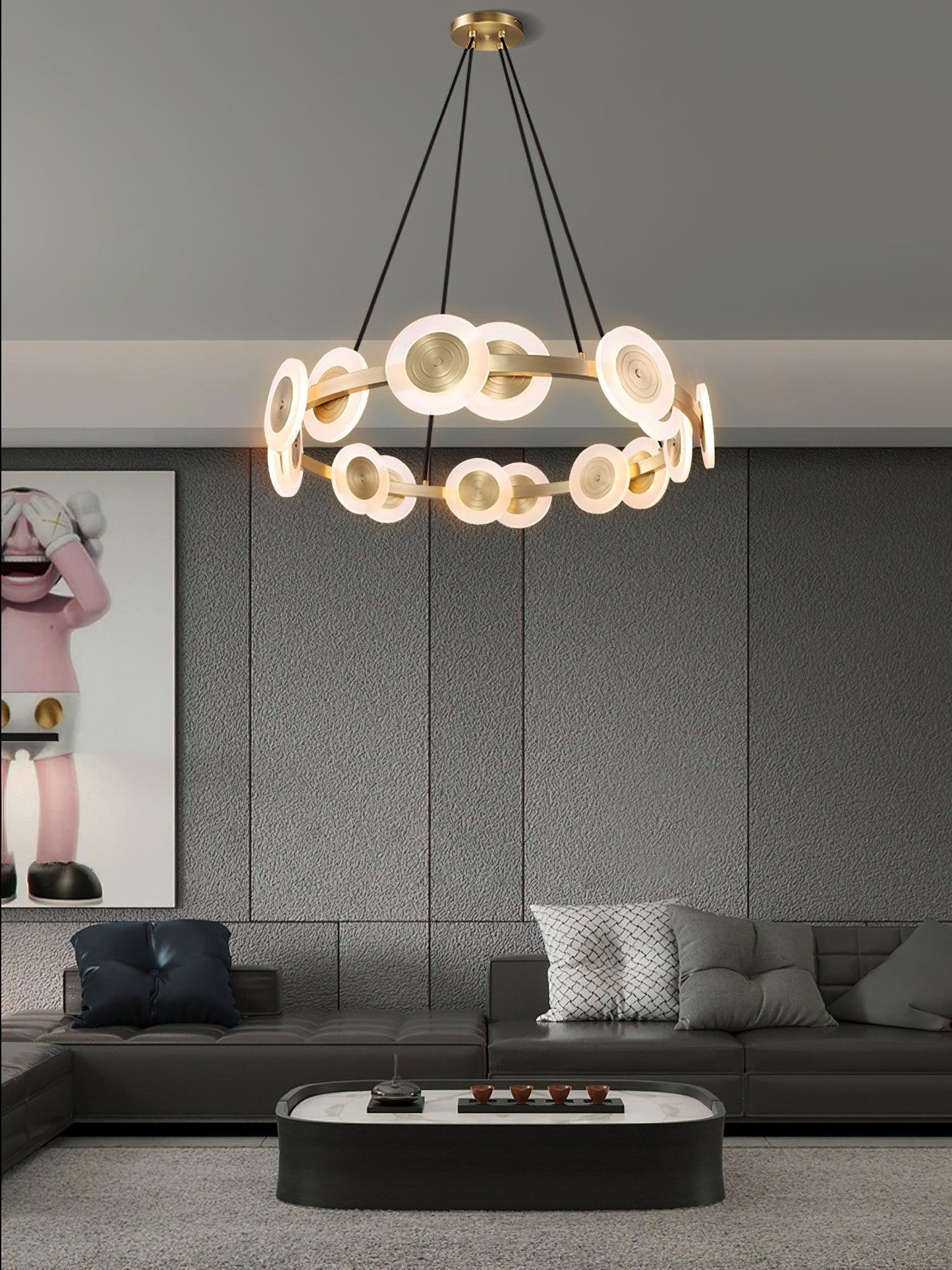 Samiya Nordic Electrolier Chandelier