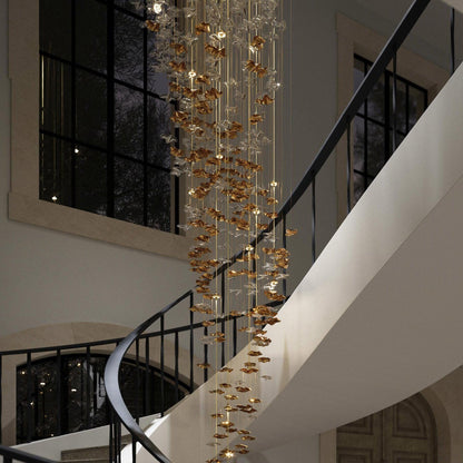 Sand Sea Stair Gasolier Chandelier