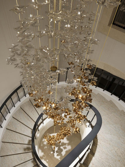 Sand Sea Stair Gasolier Chandelier